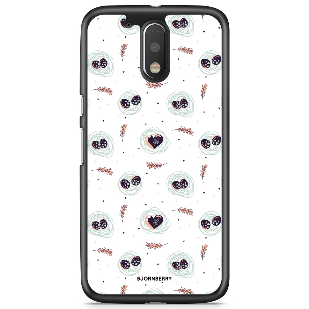 Moto G4/G4 Plus Case - Eggs and Hearts