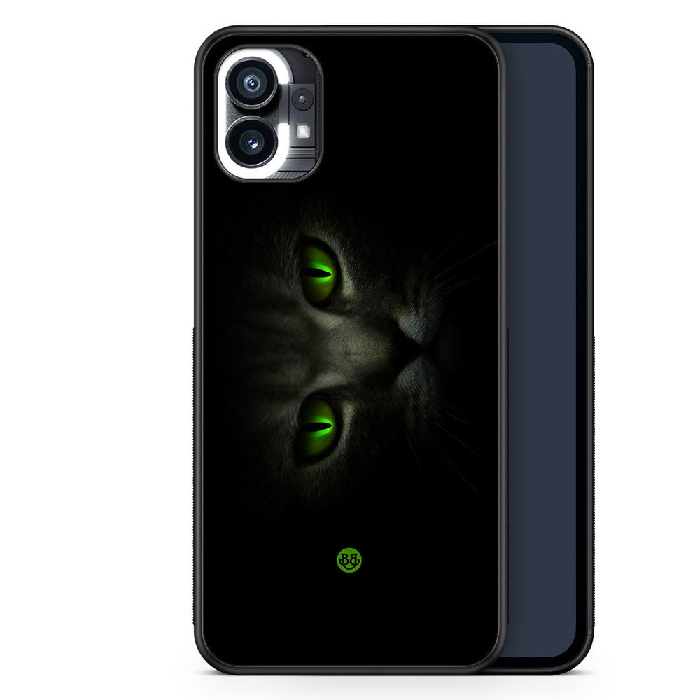 Nothing Phone (1) Case - Green Cat Eyes