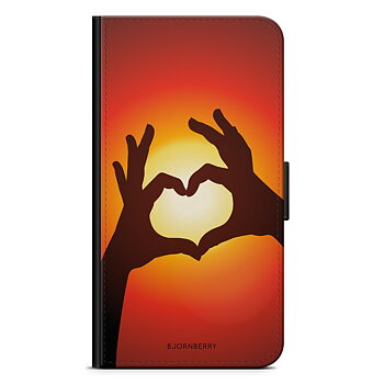 Samsung Galaxy Note 8 Plånboksfodral - Hand Hjärta