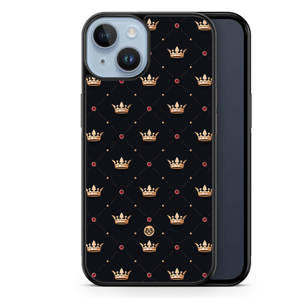 iPhone 14 Plus Case - Golden Crowns