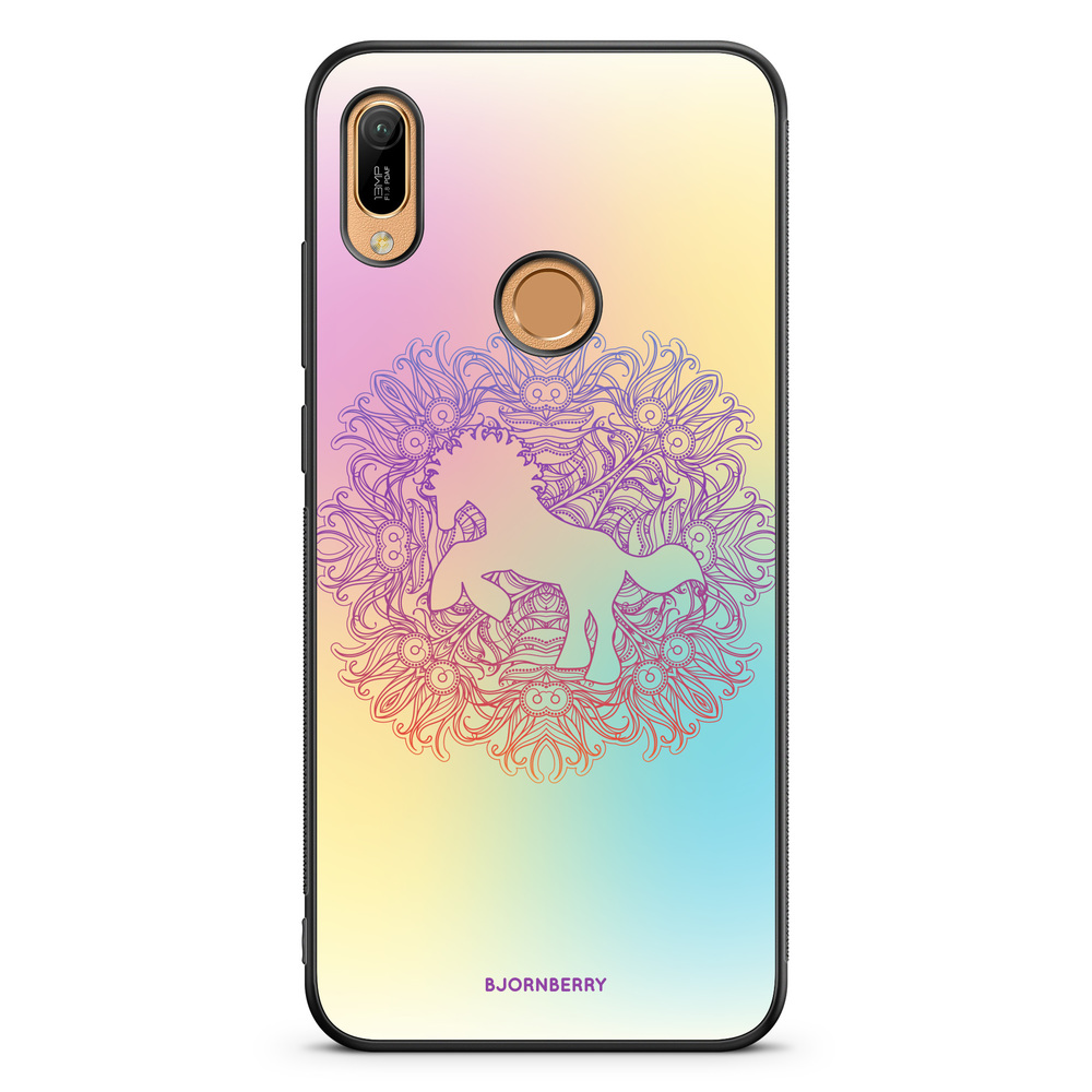 Huawei Y6 2019 Case - Rainbow Unicorn