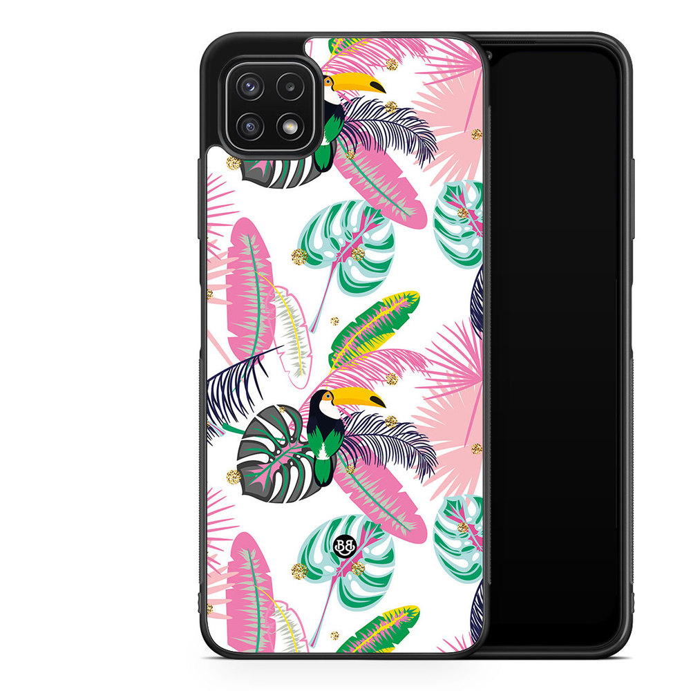 Samsung Galaxy A22 5G Case - Tropical Pattern