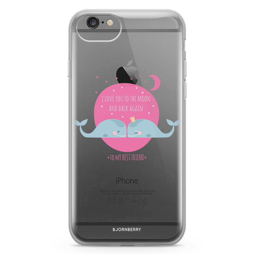 iPhone 6/6s Fashion Skal - Love You To The Moon