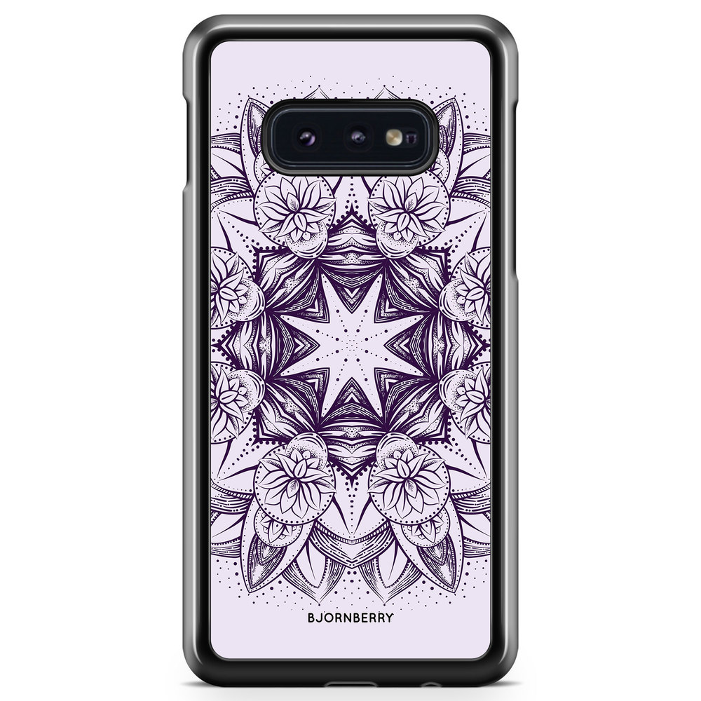 Samsung Galaxy S10e Case - Purple Mandala