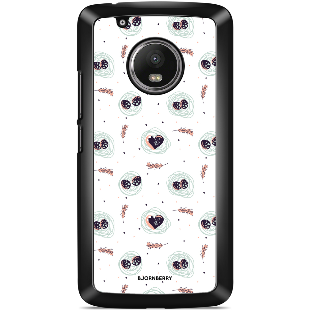 Moto G5 Plus Case - Eggs and Hearts