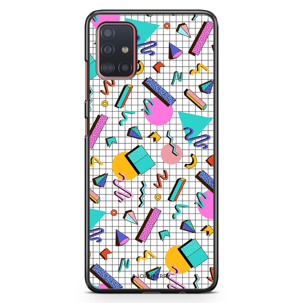Samsung Galaxy A51 Skal - 80-tals Mönster