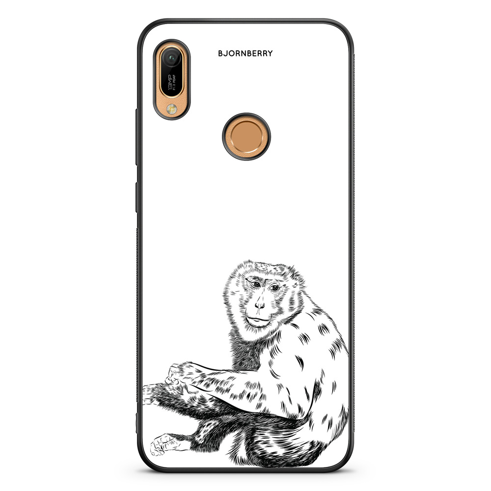 Huawei Y6 2019 Case - Calm Monkey