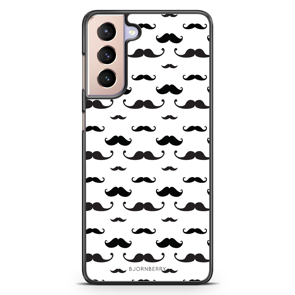 Samsung Galaxy S21 Case - Mustache Pattern