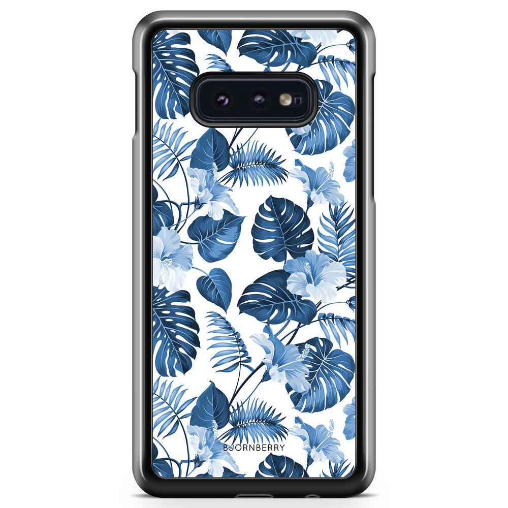 Samsung Galaxy S10e Case - Blue Flowers