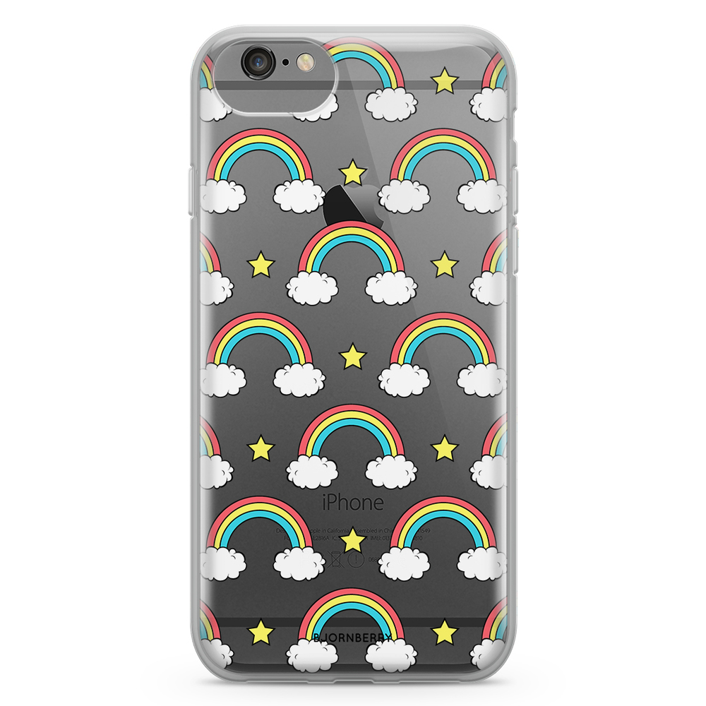 iPhone 6/6s Fashion Case - Rainbow Pattern