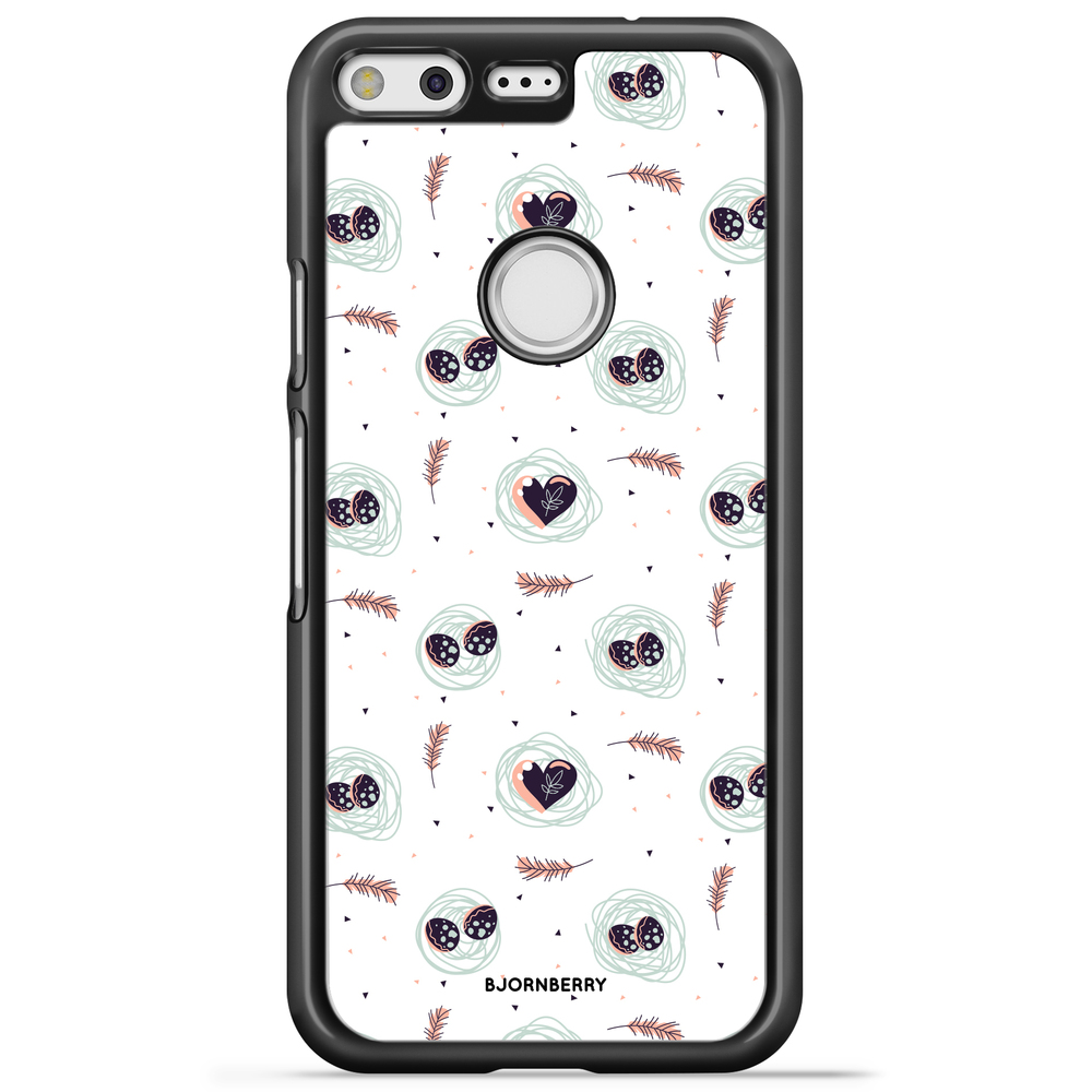 Google Pixel Case - Eggs and Hearts