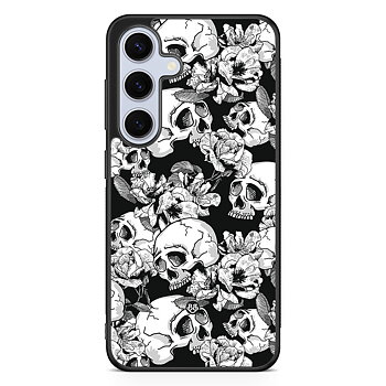 Samsung Galaxy S24 5G Case - Skull & Roses