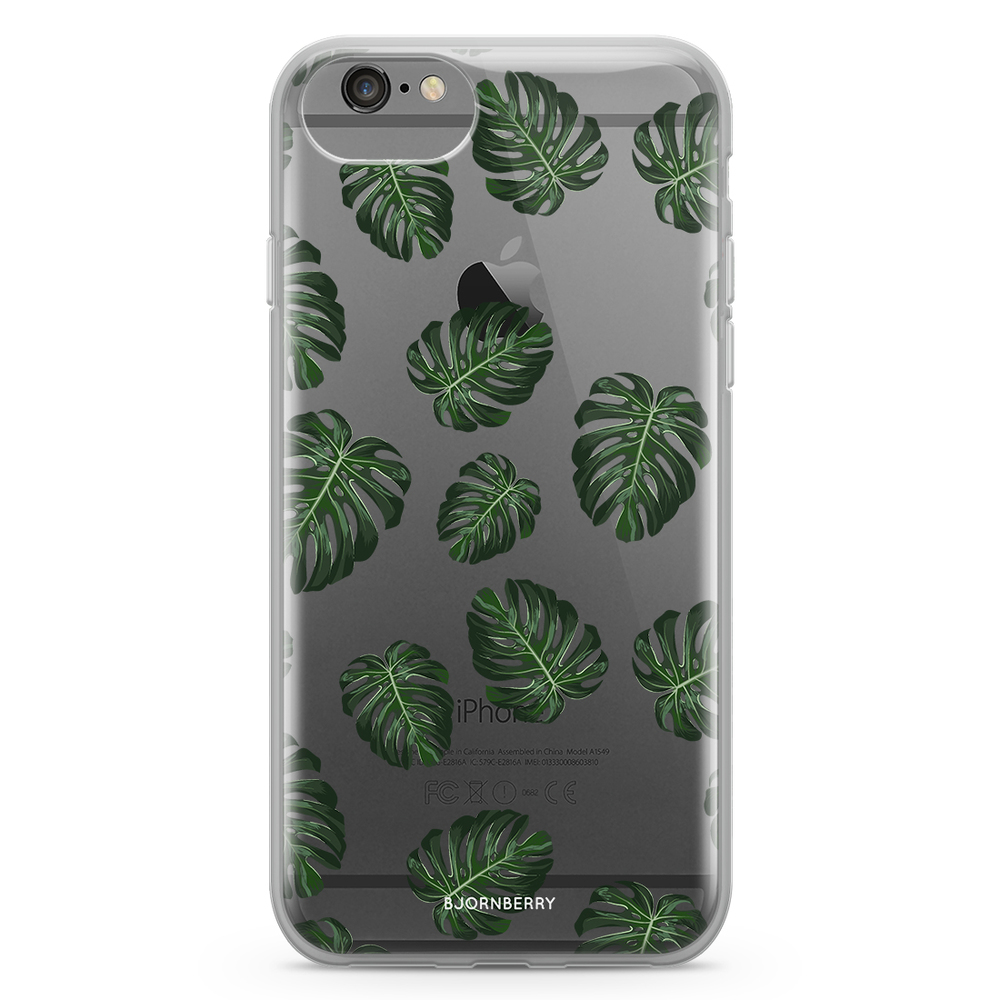 iPhone 6/6s Fashion Case - Monstera Pattern