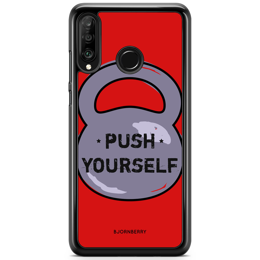 Huawei P30 Lite Skal - Push Yourself | Mobilskal & Mobilfodral BJORNBERRY
