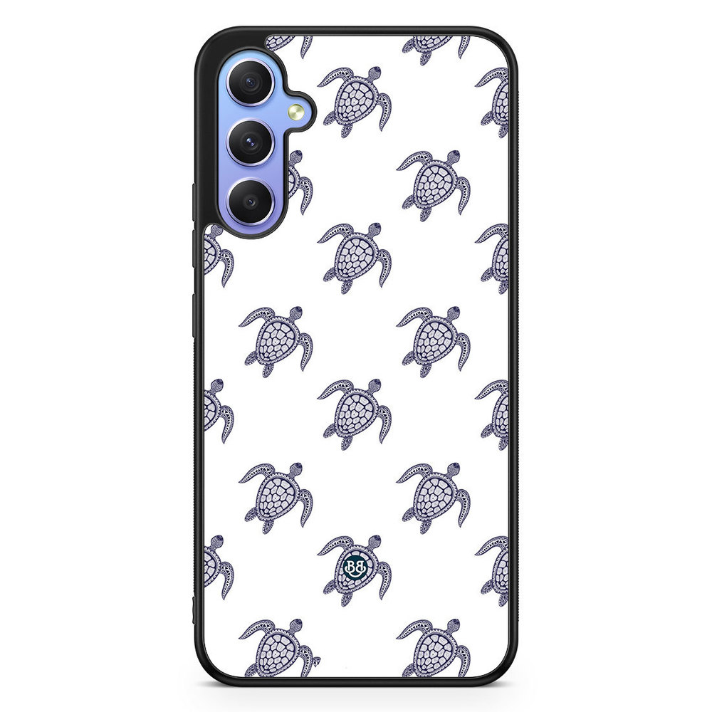 Samsung Galaxy A34 5G Case - Blue Turtles