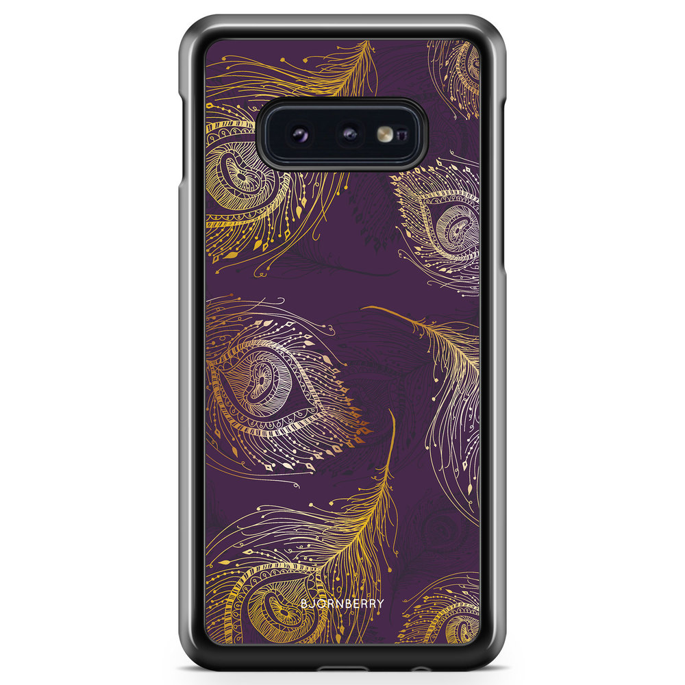 Samsung Galaxy S10e Case - Peacock Feathers
