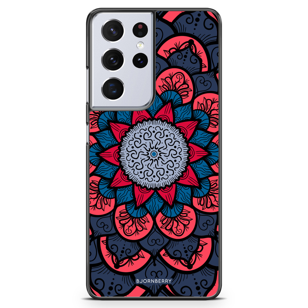 Samsung Galaxy S21 Ultra Case - Blue Mandala