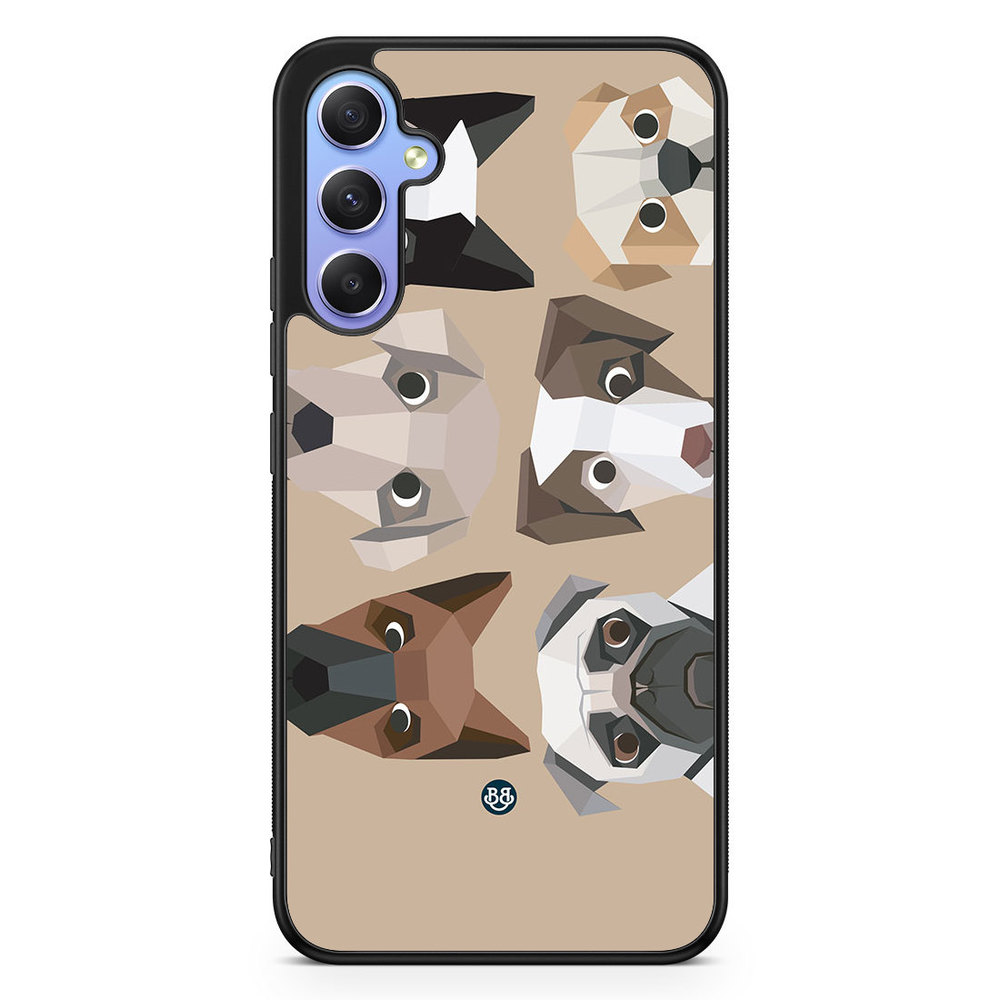 Samsung Galaxy A34 5G Case - Cute Dogs