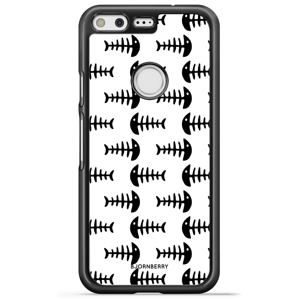Google Pixel Case - Fish Skeleton
