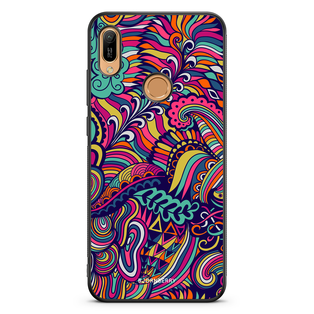 Huawei Y6 2019 Case - Abstract Floral
