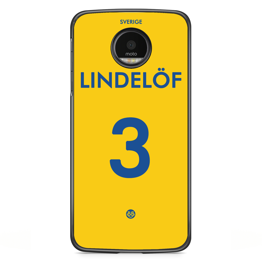 Motorola Moto G5S Plus Custom Case - Sweden Name/Number