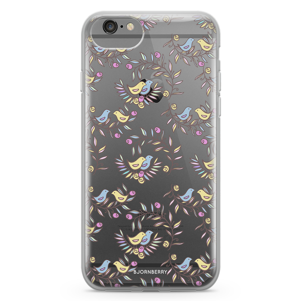 iPhone 6/6s Fashion Case - Bird Pattern