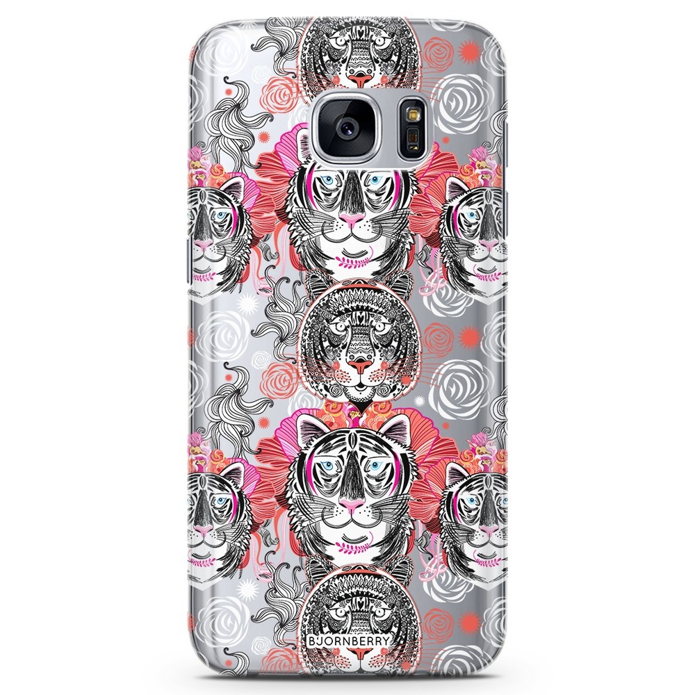 Samsung Galaxy S6 TPU Case - Cartoon Tigers