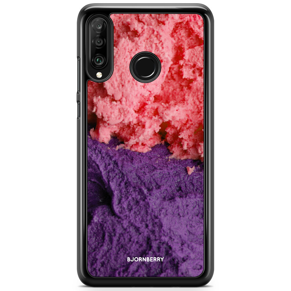 Huawei P30 Lite Case - Icecream Pink/Purple