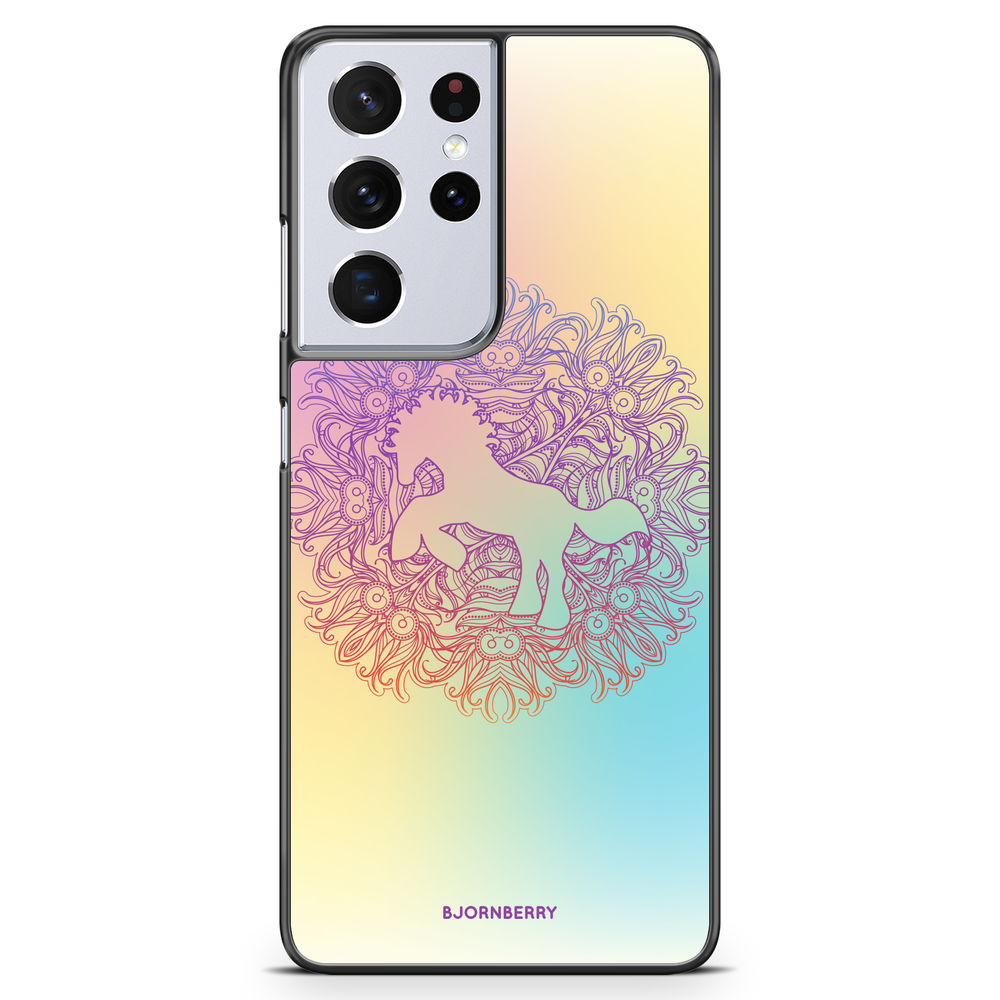 Samsung Galaxy S21 Ultra Case - Rainbow Unicorn