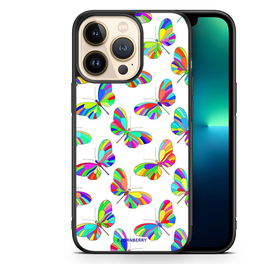 iPhone 13 Pro Case - Multi Butterflies