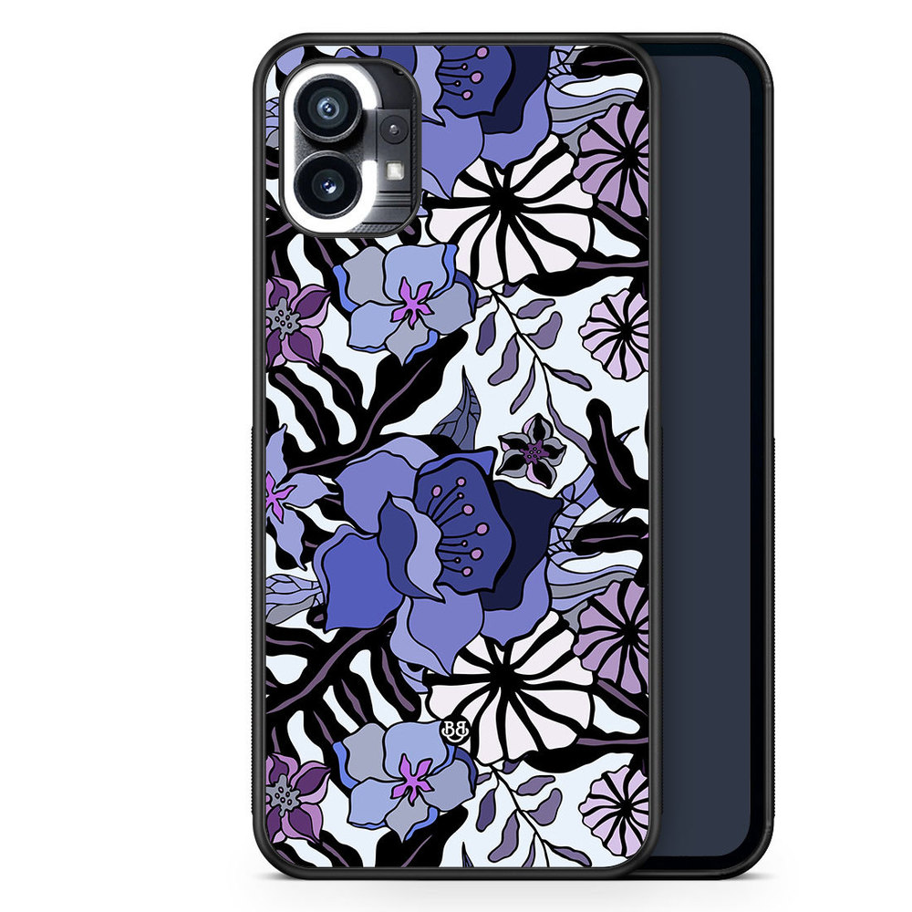 Nothing Phone (1) Case - Purple Flowers