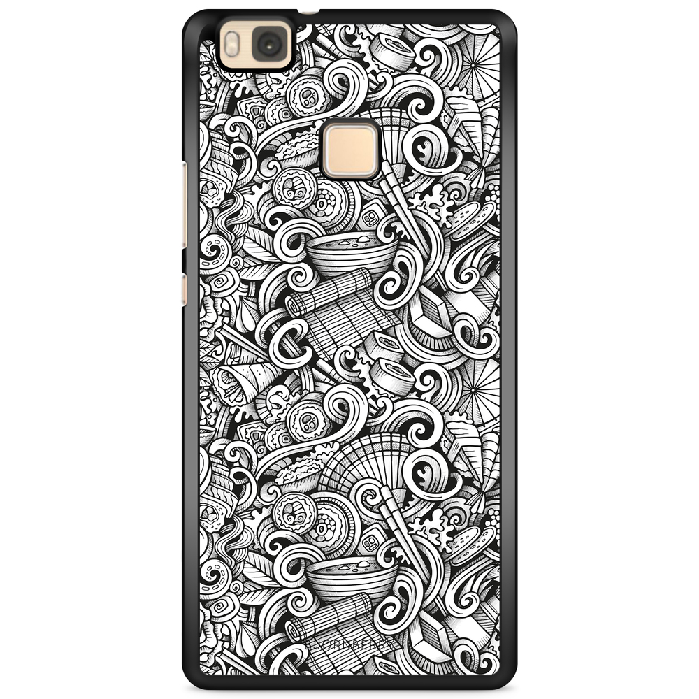 Huawei P9 Lite Case - Japanese Pattern