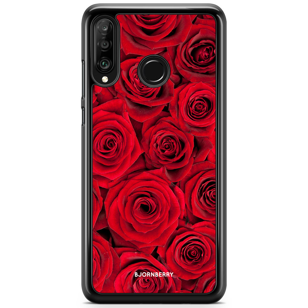 Huawei P30 Lite Case - Red Roses