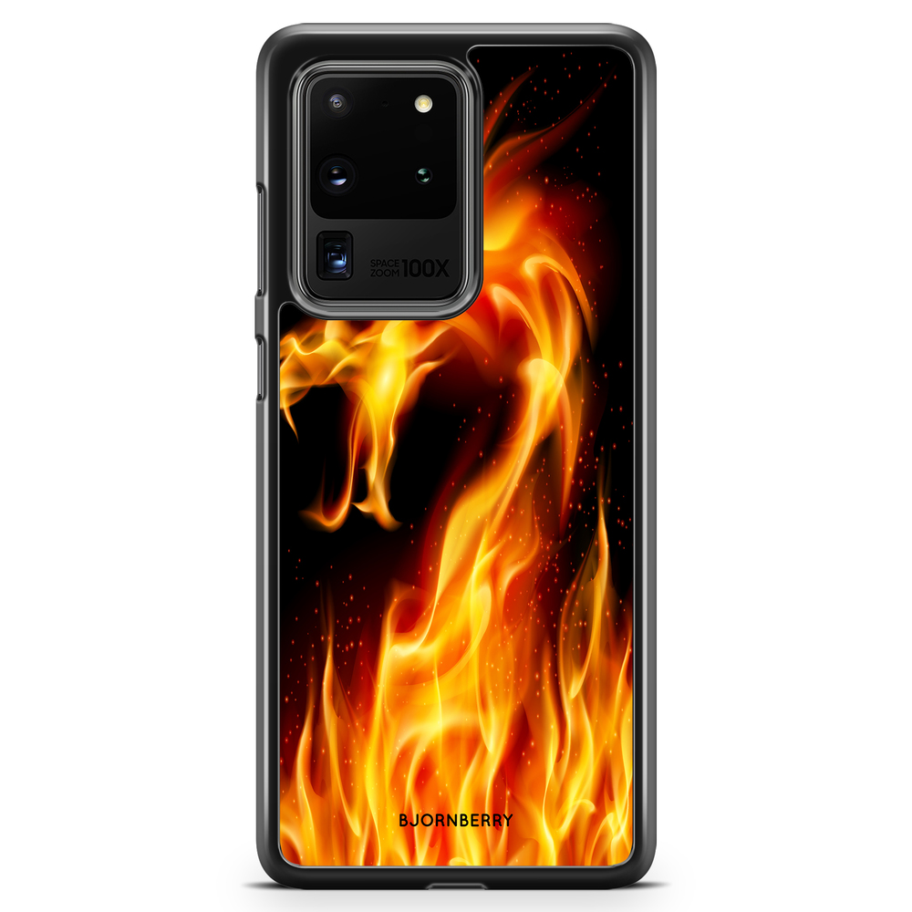 Samsung Galaxy S20 Ultra Case - Flames Dragon