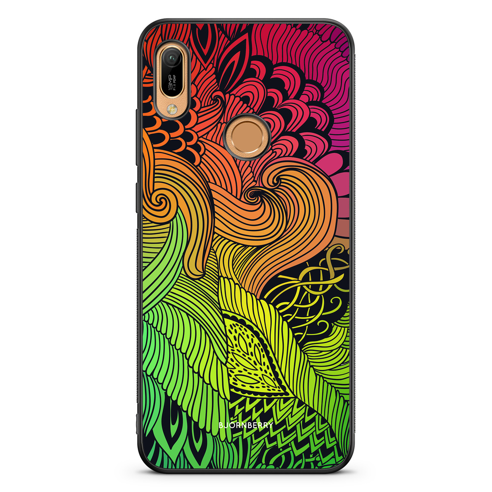 Huawei Y6 2019 Case - Abstract