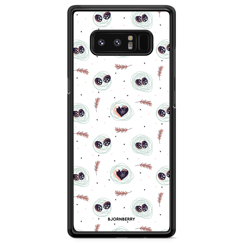 Samsung Galaxy Note 8 Case - Eggs and Hearts