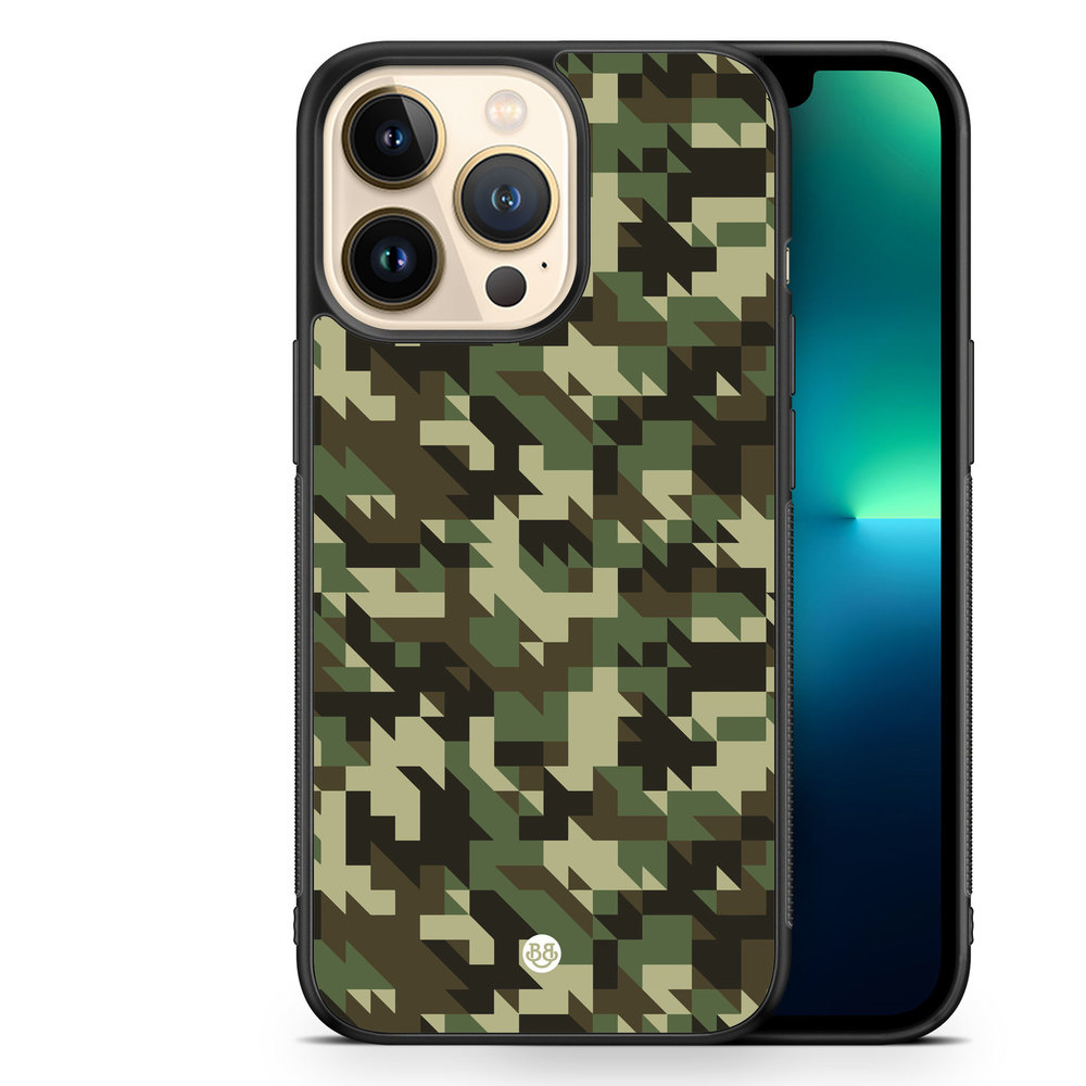 iPhone 13 Pro Case - Houndstooth Camo