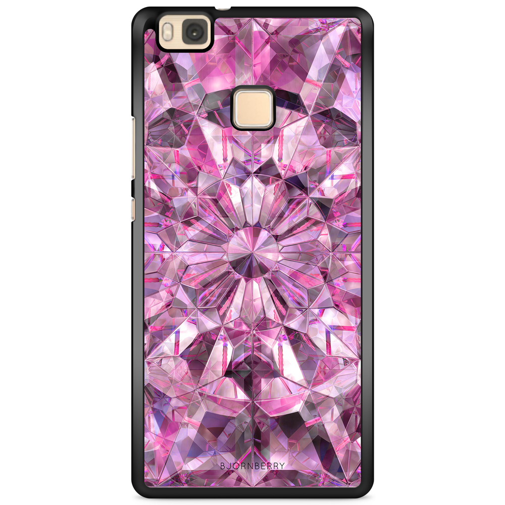 Huawei P9 Lite Case - Pink Crystals