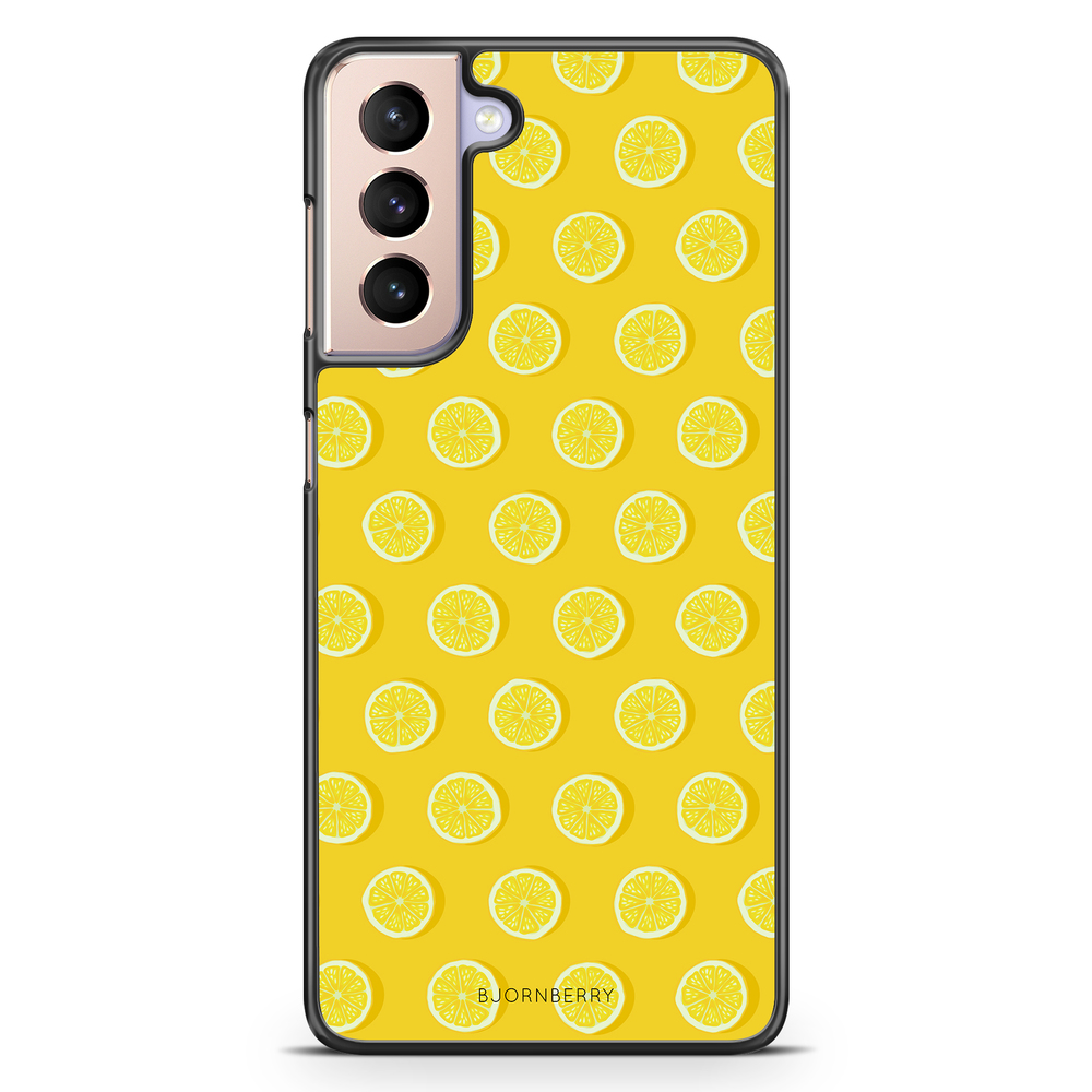 Samsung Galaxy S21 Case - Lemon Pattern