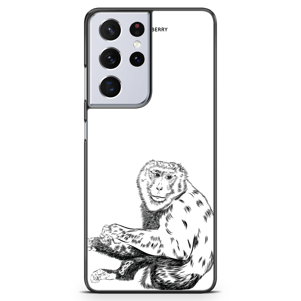 Samsung Galaxy S21 Ultra Case - Calm Monkey