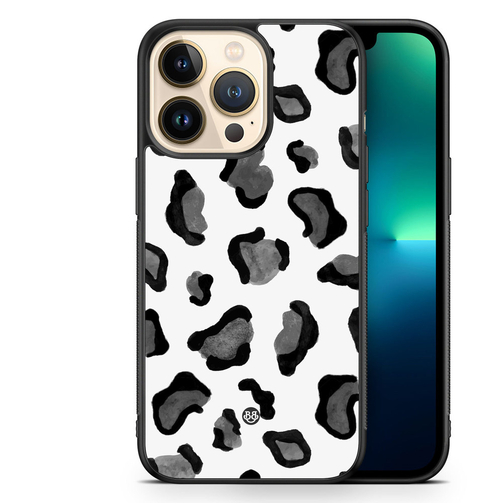 iPhone 13 Pro Case - Grey Leopard