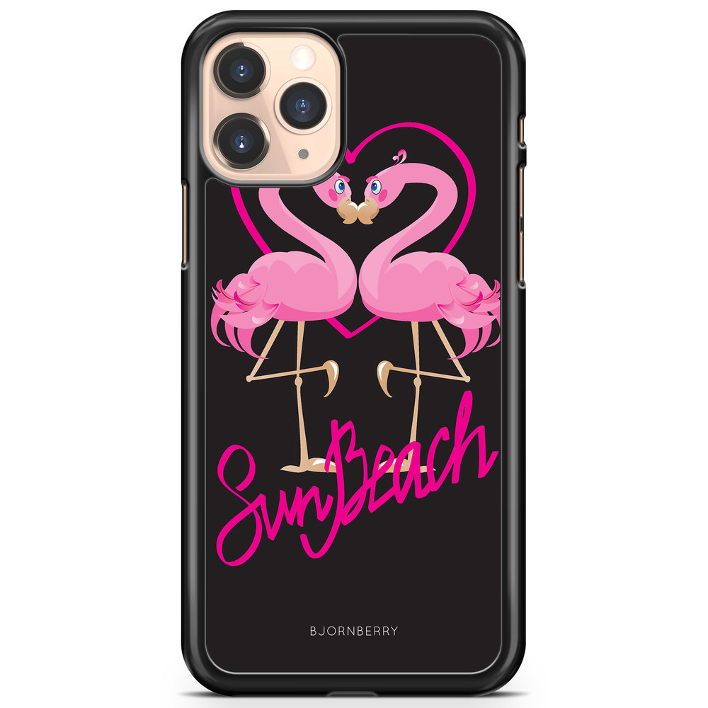 iPhone 11 Pro Max Case - Sun Beach Flamingo