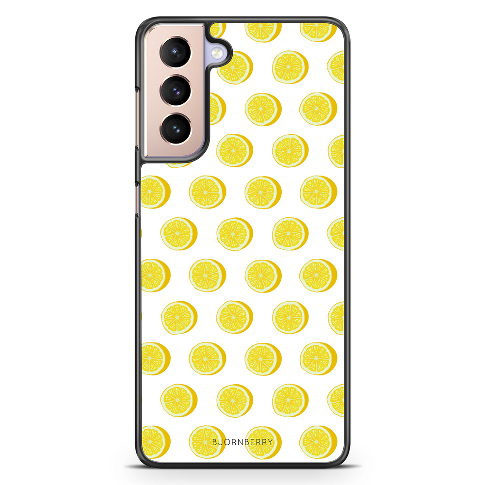 Samsung Galaxy S21 Case - Lemon Pattern