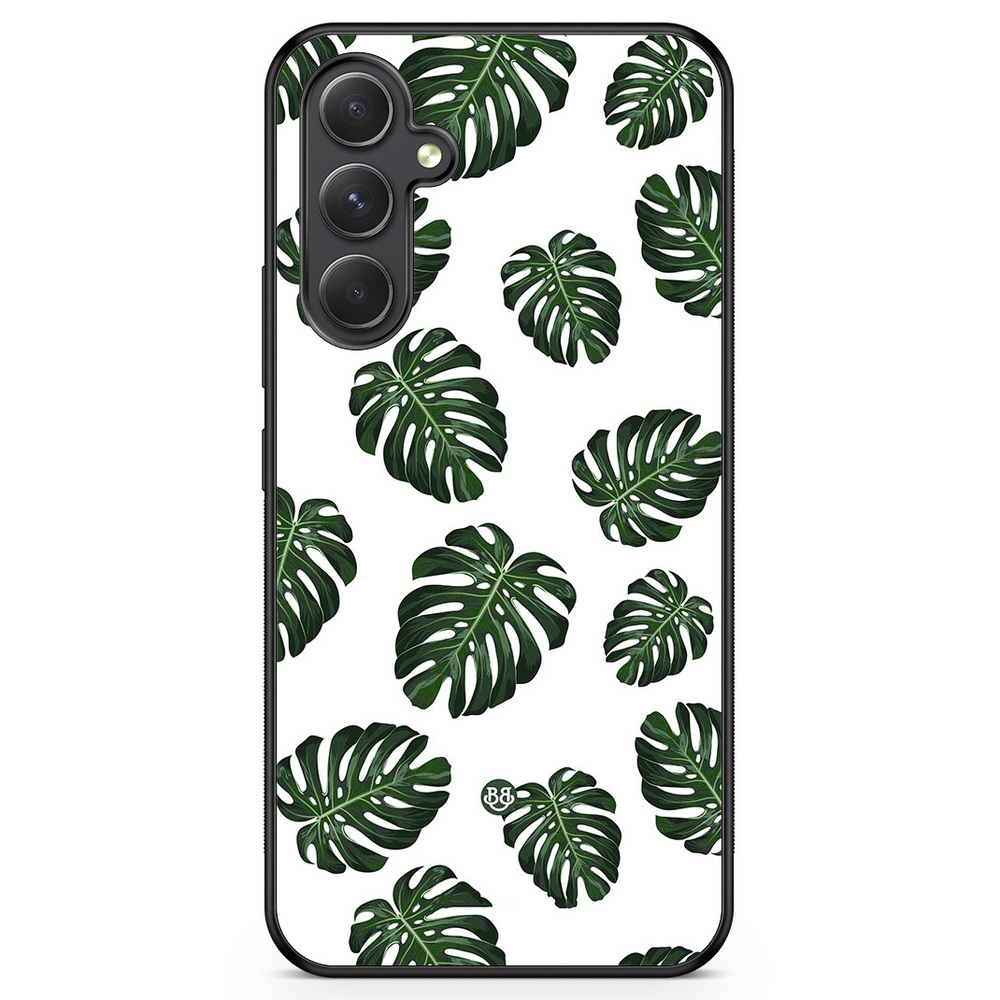 Samsung Galaxy A54 5G Case - Monstera Pattern