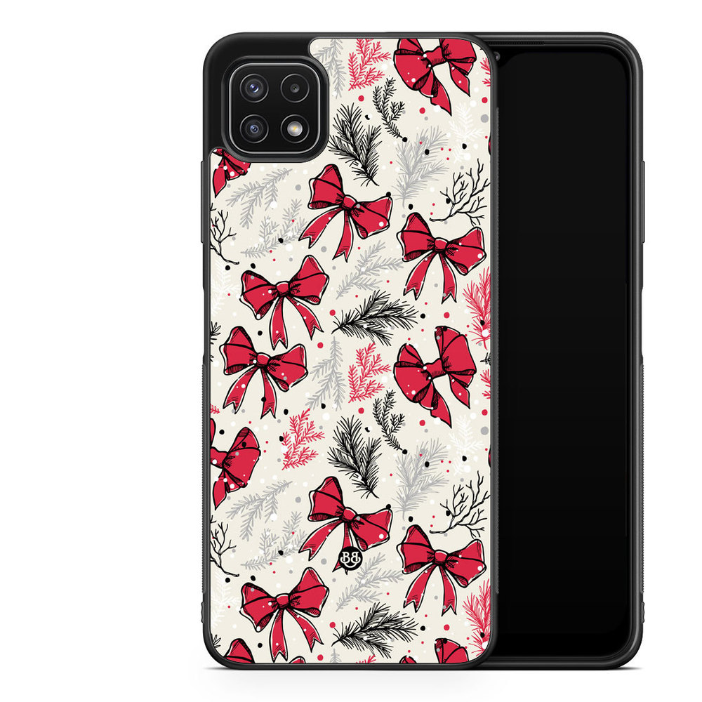 Samsung Galaxy A22 5G Case - Christmas Bows