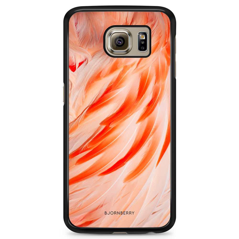 Samsung Galaxy S6 Case - Flamingo Feathers