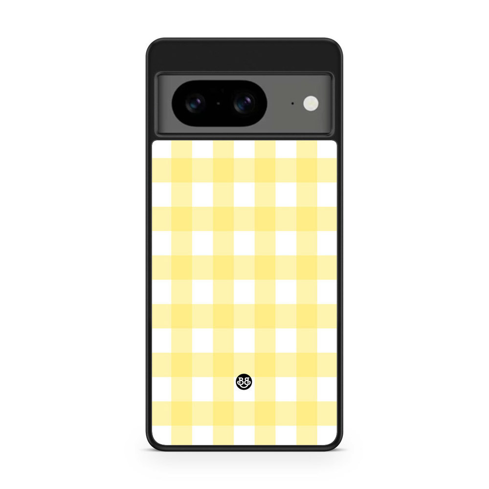 Google Pixel 8 Case - SUMMER GARDEN - Lemon Check
