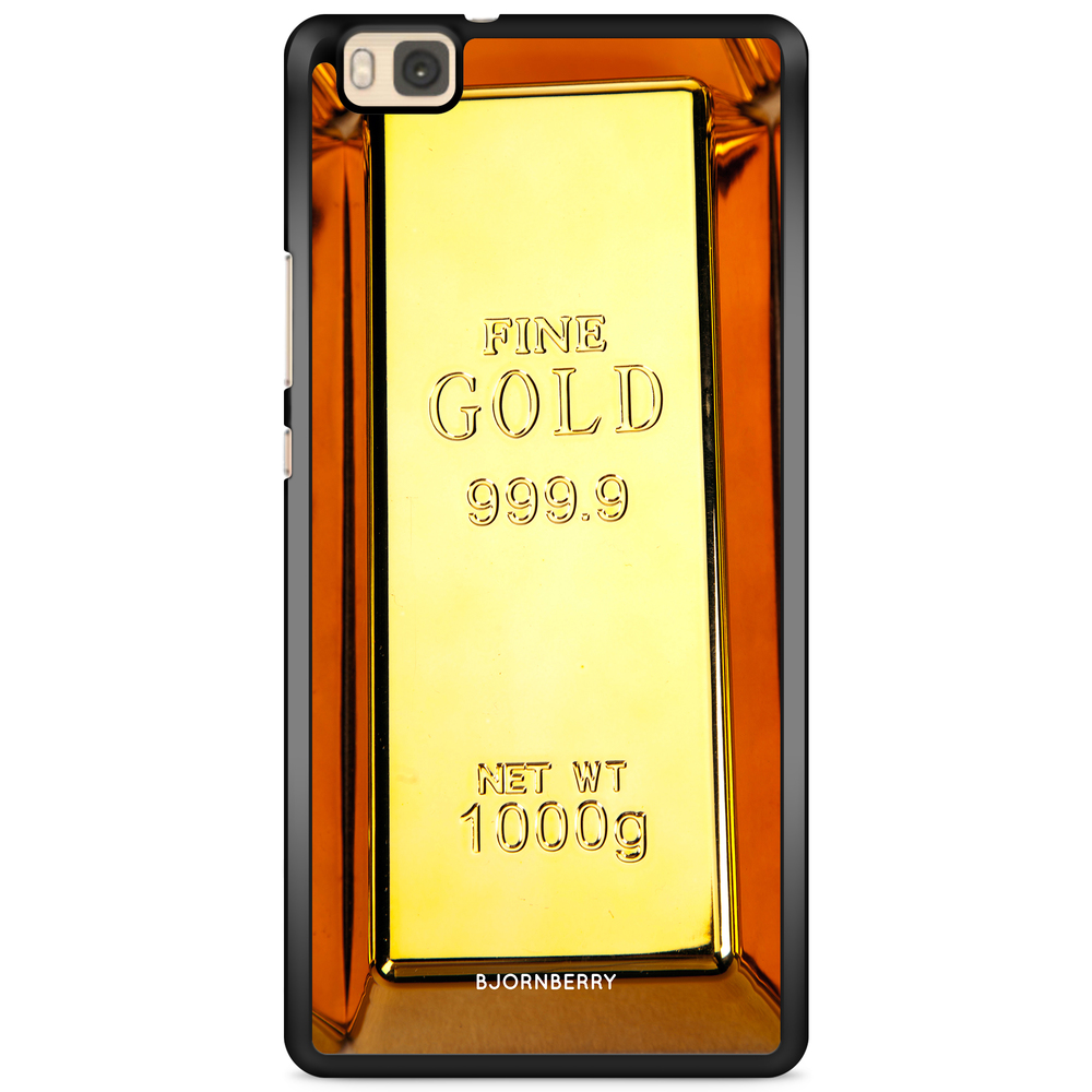 Huawei P8 Lite Case - Gold Brick