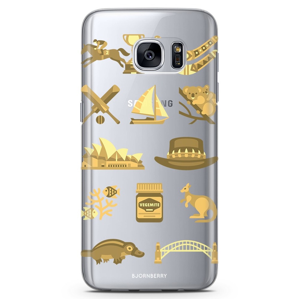 Samsung Galaxy S6 TPU Case - Australian Pattern