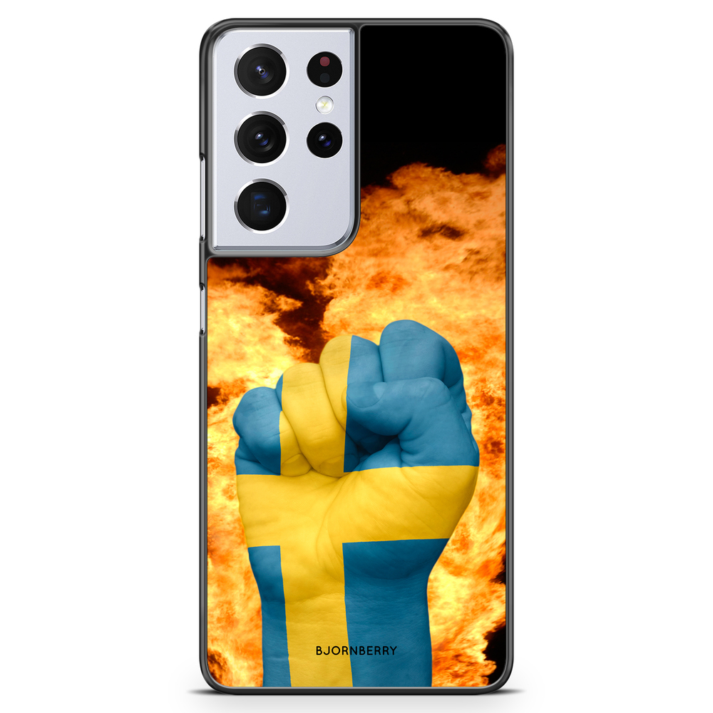 Samsung Galaxy S21 Ultra Case - Sweden Hand